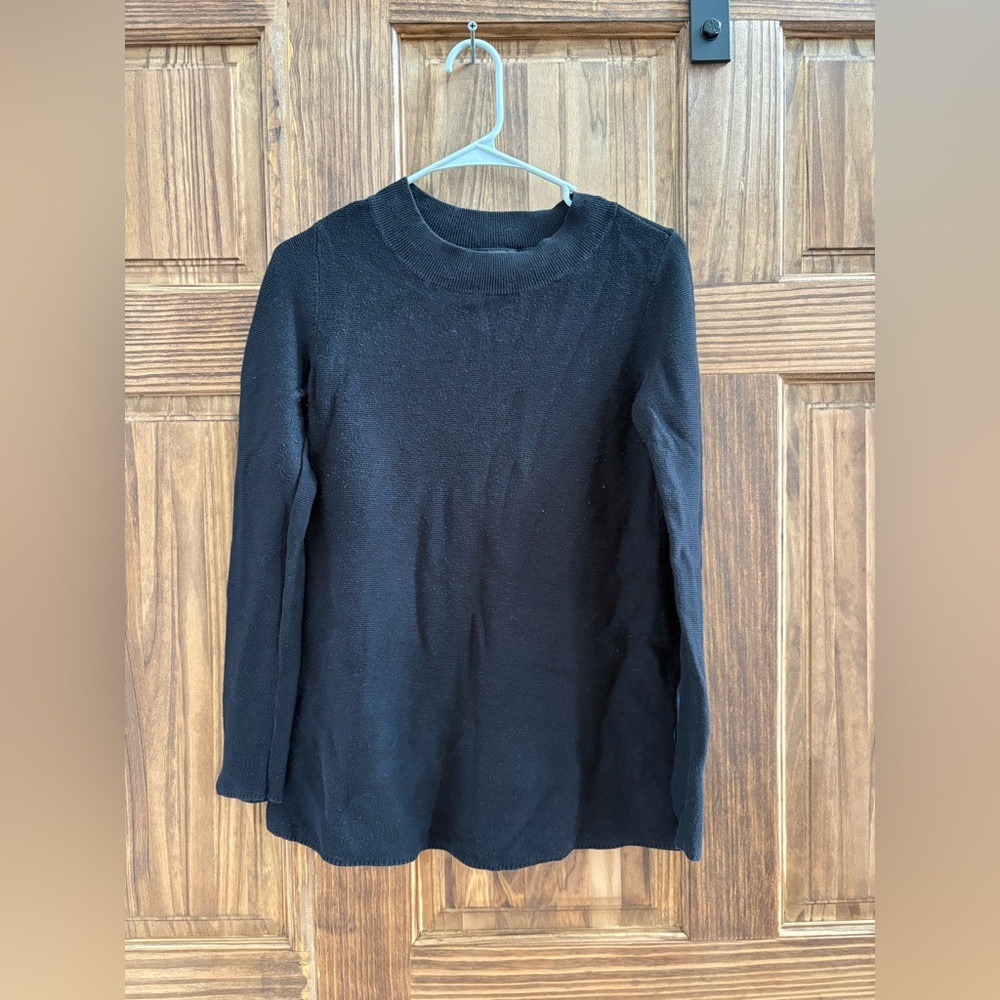 Ann Taylor Elegant Black Knit Top